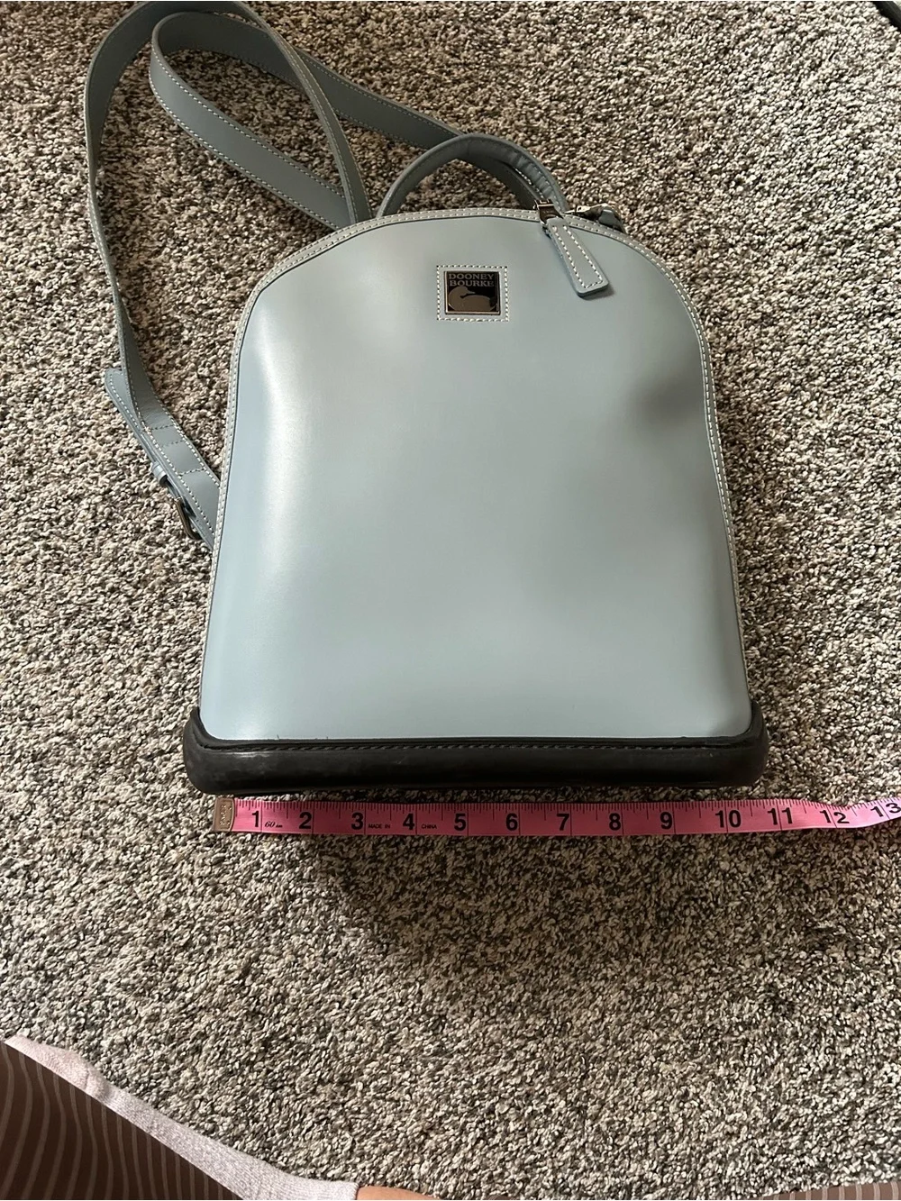 Dooney & Bourke “Pod Backpack” light blue